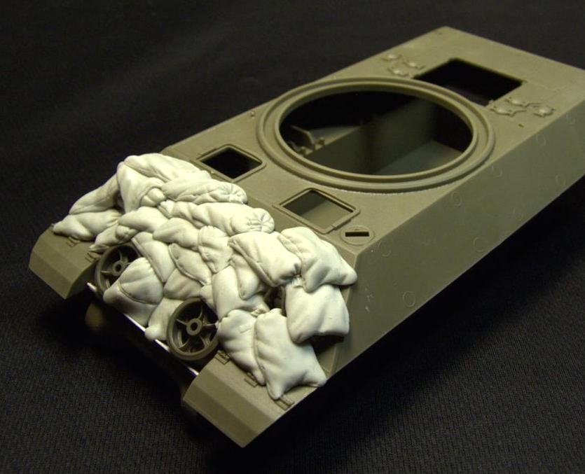 Panzer Art RE35-094 Sand armor for M10 “Wolverine” tank destroyer 1/35 – image 2