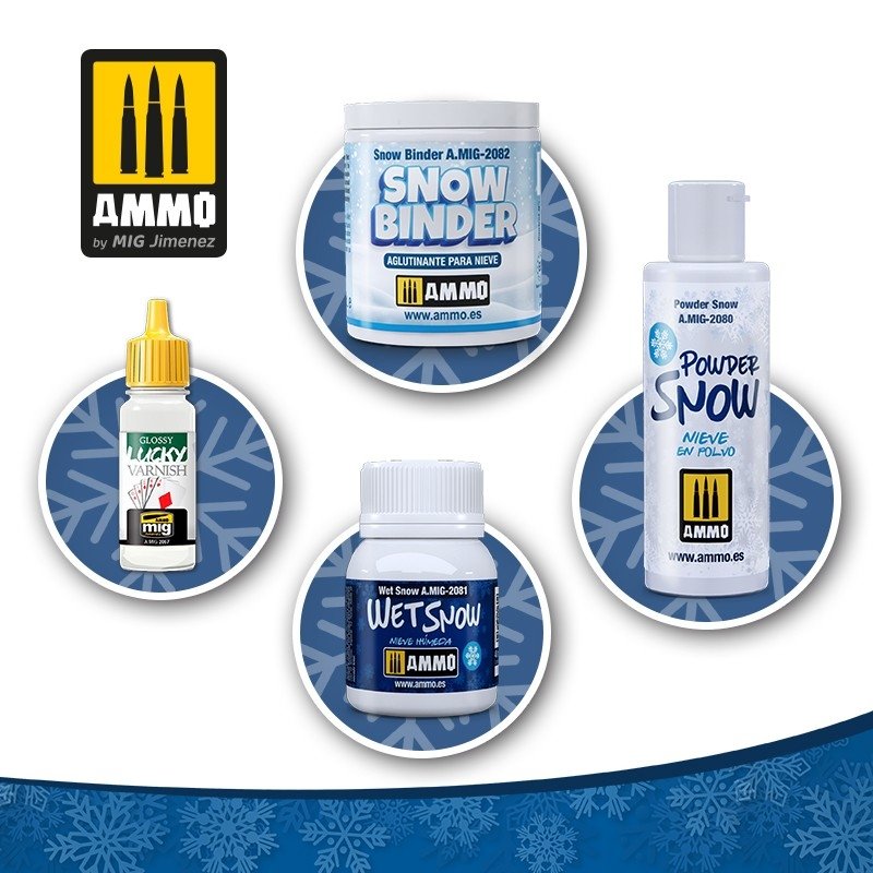 AMMO of Mig Jimenez 2081 WET SNOW – obrázek 2