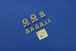 Eduard 648258 P-38 wheels ACADEMY 1/48 – image 5