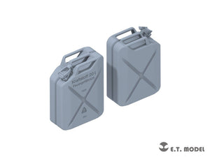 ET Model P72-001 WWII German 20L JERRY CANS SET (3D Print) 1/72 – Bild 3
