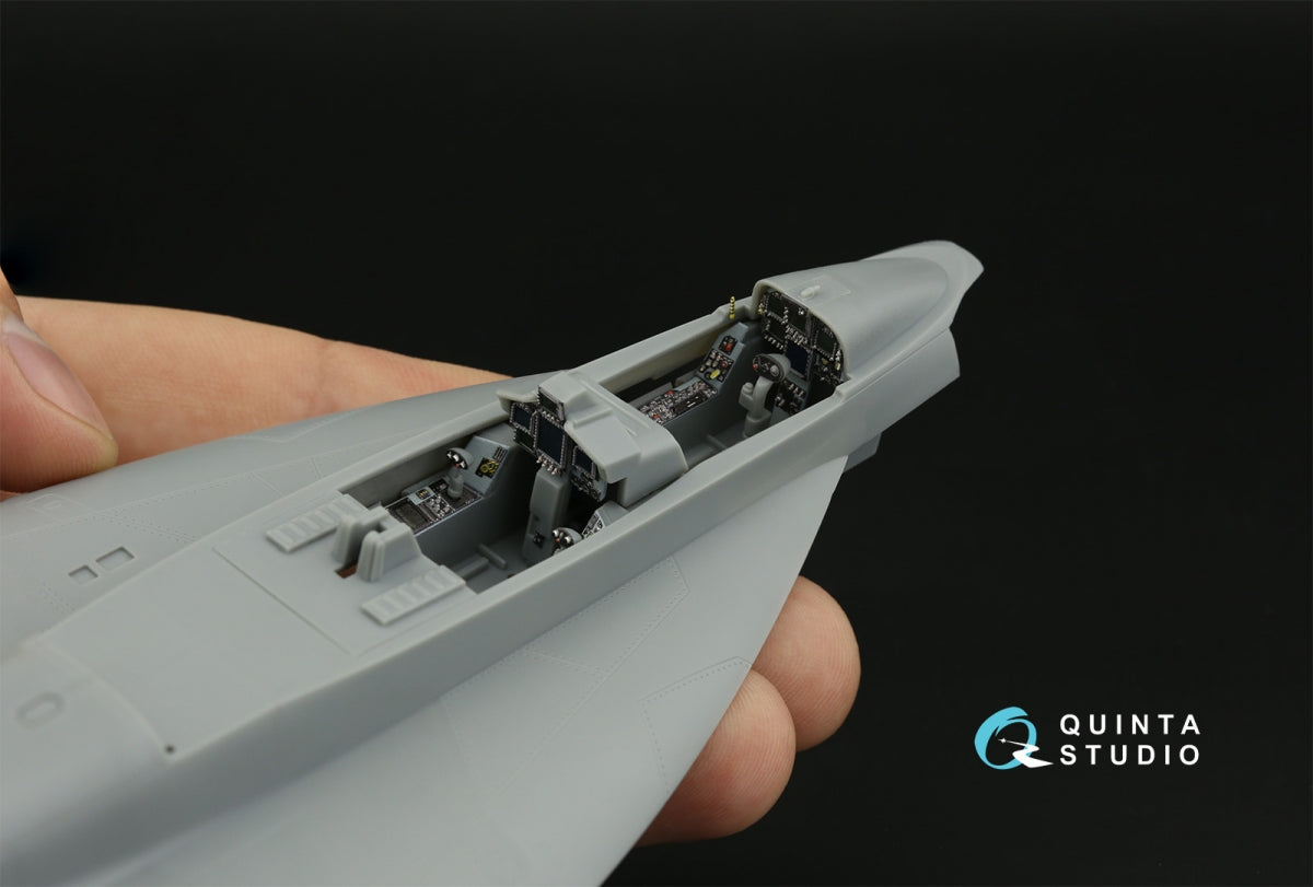 Quinta Studio QDS-48373 F/A-18F late / EA-18G 3D-Printed &amp;amp; colored Interior on decal paper (Hobby Boss) (small version) 1/48 – image 10