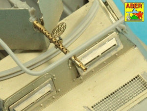 Aber 35L-169 Barrel for German MG34 rifle with armored cover 1/35 – image 8