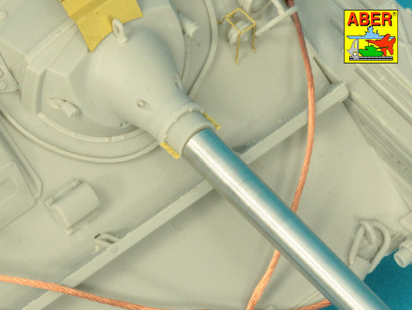 Aber 35L-367 85 mm D-70 Barrel without Muzzle Brake for Soviet Self-Propelled Gun ASU-85 1/35 – Bild 7