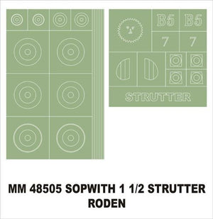 Montex MM48505 Sopwitch 1-Strutter RODEN 402 1/48