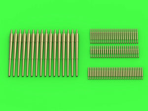 Master SM-350-096 HMS Ark Royal armament barrels - 4.5in (16pcs), 40mm POM-POM (48pcs), Vickers .50cal (32pcs) 1/350 – Bild 2