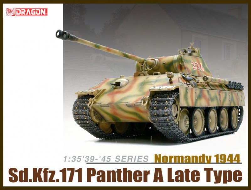 Dragon 6168 Sd.Kfz. 171 PANTHER A, NORMANDY 1944 1/35 – Bild 2
