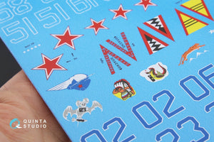 Quinta Studio MMD48005 Decal Su-17M4 (Afghan war series) 1/48 – obrázek 6