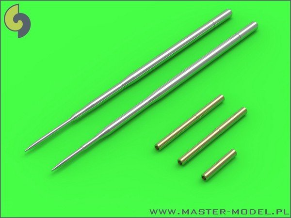 Master AM-32-070 MiG-17PF (Fresco D) - 23mm gun barrels set &amp;amp; Pitot Tubes (1/32)
