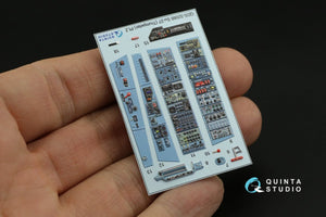 Quinta Studio QDS-32088 Su-27 3D-Printed &amp;amp; colored Interior on decal paper (Trumpeter) (small version) 1/32 – Bild 3