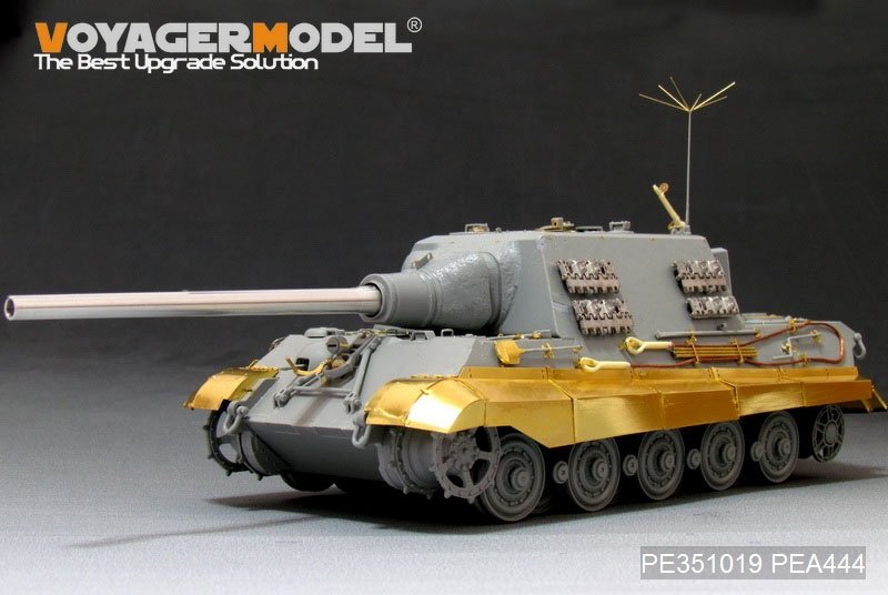 Voyager Model PEA444 WWII German Sd.Kfz.186 Panzerjäger &amp;quot;Jagdtiger&amp;quot; Schurzen Normal Version（For TAKOM) 1/35 – imagen 2