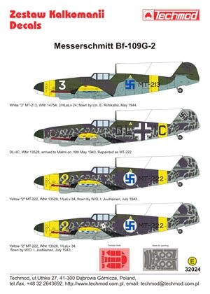 Techmod 32024 - Messerschmitt Bf 109G-2 1/32 – Bild 2
