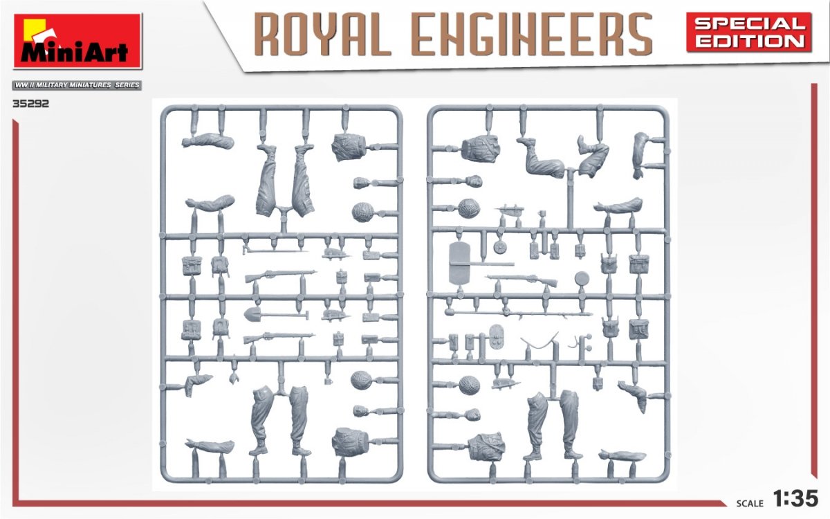MiniArt 35292 ROYAL ENGINEERS. SPECIAL EDITION 1/35 – obrázek 4