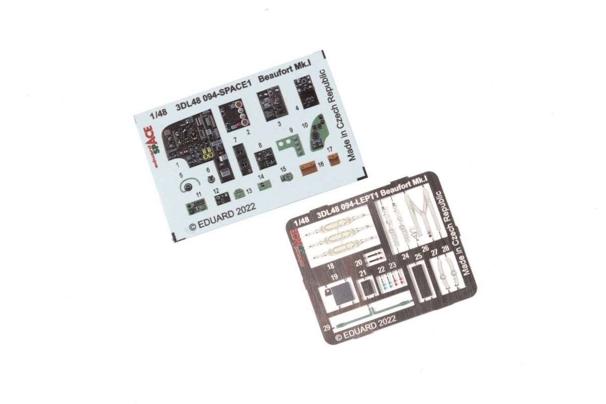 Eduard 3DL48094 Beaufort Mk. I SPACE ICM 1/48 – image 2