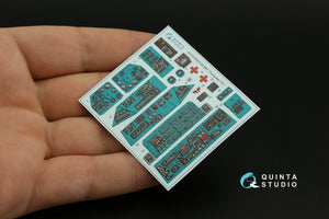 Quinta Studio QDS-35065 Mi-8MT 3D-Printed &amp;amp; colored Interior on decal paper (Trumpeter) (Small version) 1/35 – immagine 6