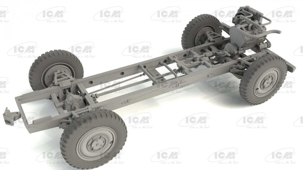 ICM 35110 Sd.Kfz. 247 Ausf.B, Véhicule Blindé du Commandement Allemand 1/35 – image 7