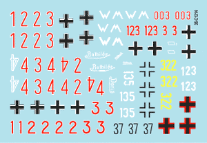 Star Decals 35-C1214 German tanks in Norway &amp;amp; Finland #II 1/35 – Bild 2