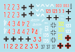 Star Decals 35-C1214 German tanks in Norway &amp;amp; Finland #II 1/35 – Bild 2