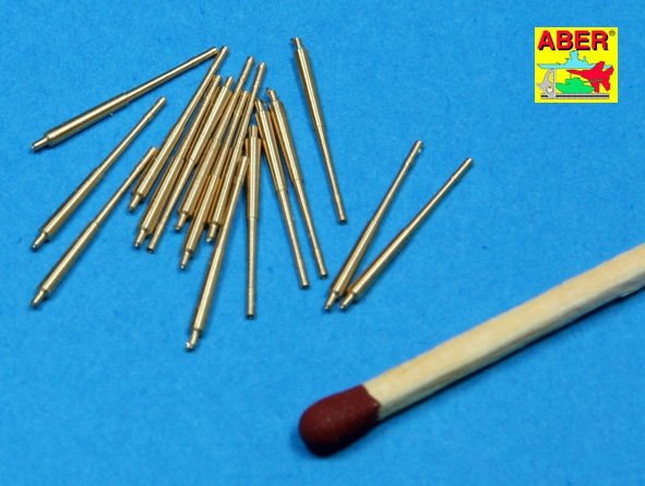Aber 350L-13 Set of 16 pcs 105 mm SFLAK barrels SKC/33 used in C/31 mount for German war ships 1/350 – image 2