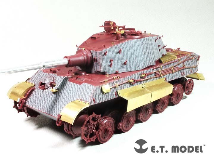 ET Model E35-259 WWII German KING TIGER（Henschel Turret）Basic (For MENG Kit) (1/35) – Bild 2