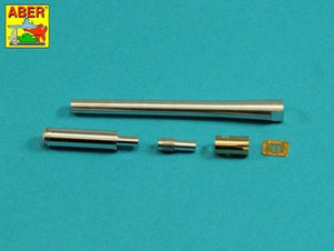 Aber 35L-284 90mm M-36 with cylindrical brake for American M47 Patton tank without mantlet cover Takom/Italeri 1/35