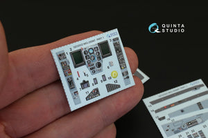 Quinta Studio QD32022 MiG-29SMT 3D-Printed &amp;amp; colored Interior on decal paper (for Trumpeter kit) 1/32 – Bild 7