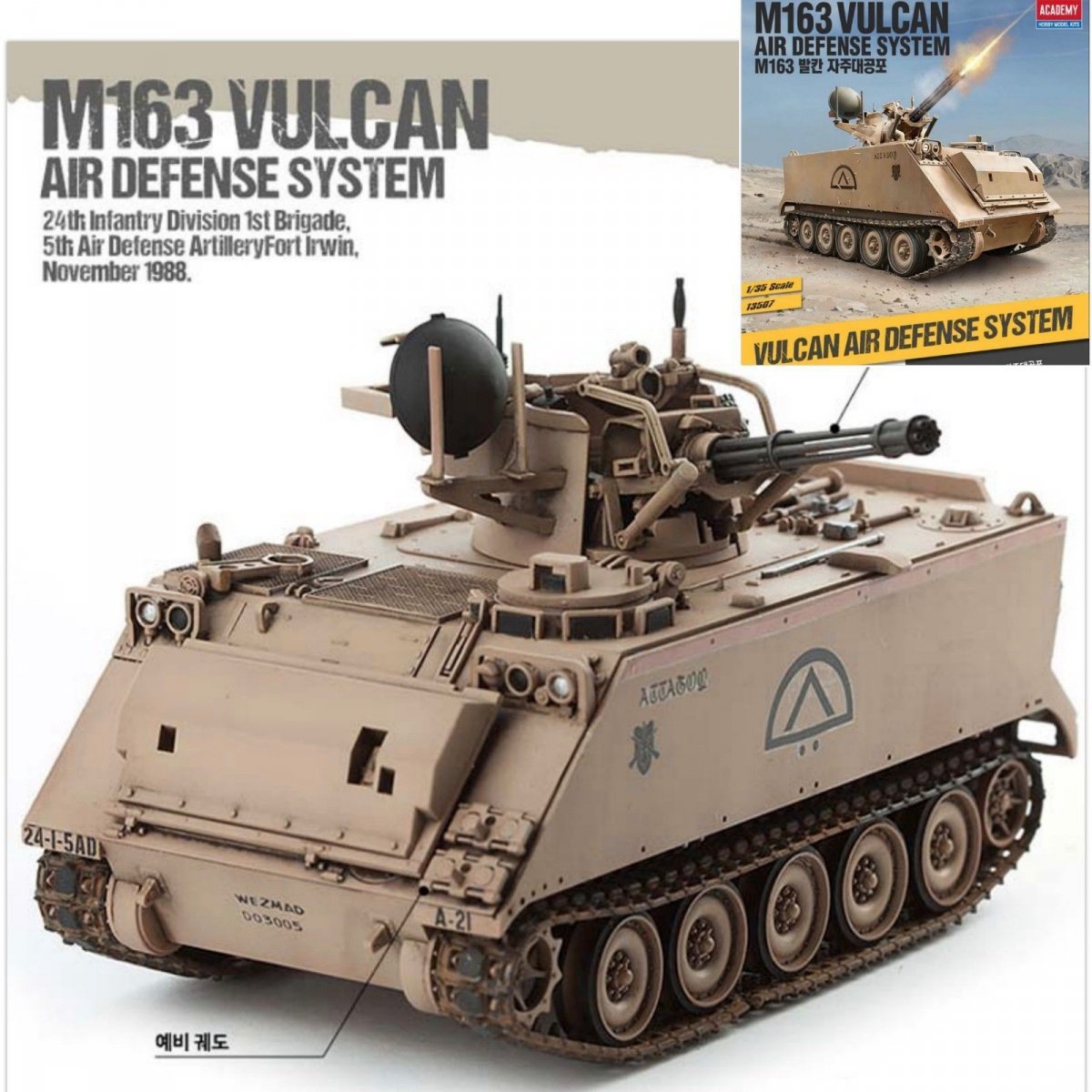 Maquette Academy 13507 M163 Armée américaine au 1/35