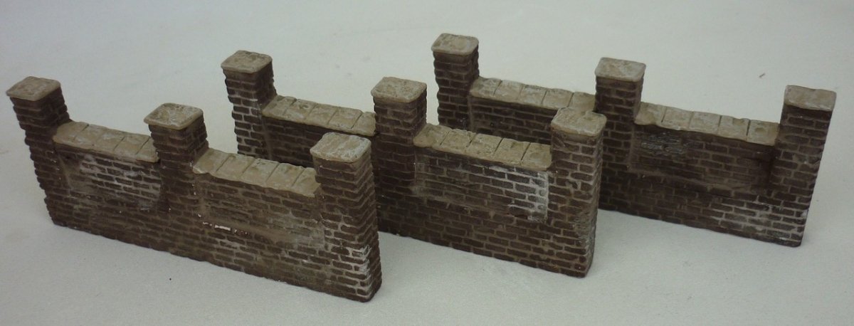 RT-Diorama 35226 Citywall (Brickwall) 3pcs. 1/35 – obrázek 3