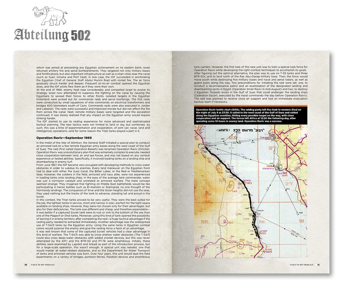 502 Abteilung ABT607 T-54/5 TO IDF TIRAN 4/5 THE BIRTH OF A BASTARD TANK – immagine 4