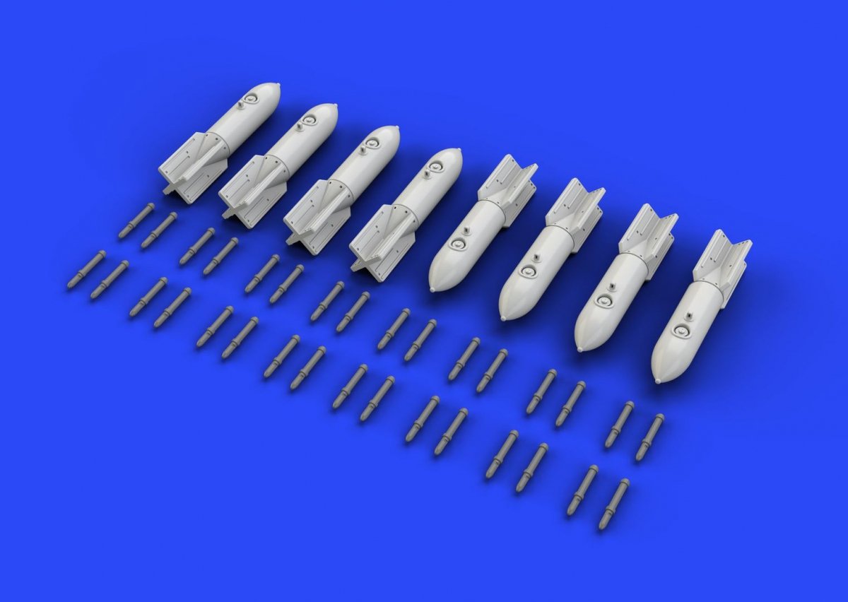 Eduard 672115 SC 50 German WWII bombs 1/72 – image 2