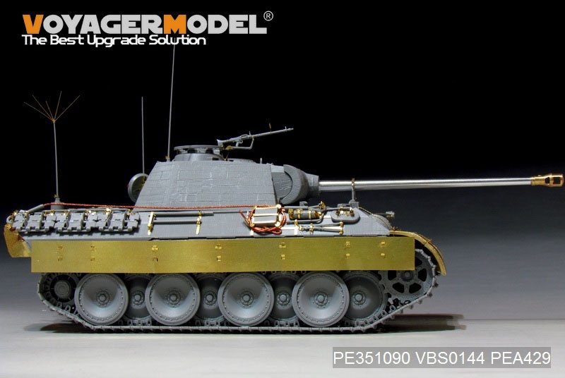 Voyager Model PE351090 WWII German Panther A Mid Version Basic for Dragon 1/35 – Bild 12