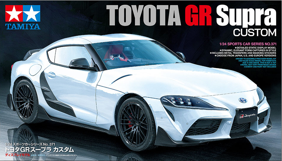 Tamiya 24371 Toyota GR Supra Custom 1/24 – obrázek 2