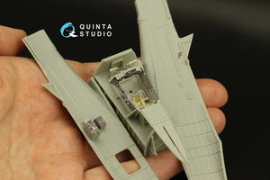 Quinta Studio QD48376 Ta 152H 3D-Printed &amp;amp; colored Interior on decal paper (Zoukei Mura) 1/48 – image 11