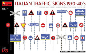 MiniArt 35637 ITALIAN TRAFFIC SIGNS 1930-40&amp;#39;s 1/35 – Bild 2