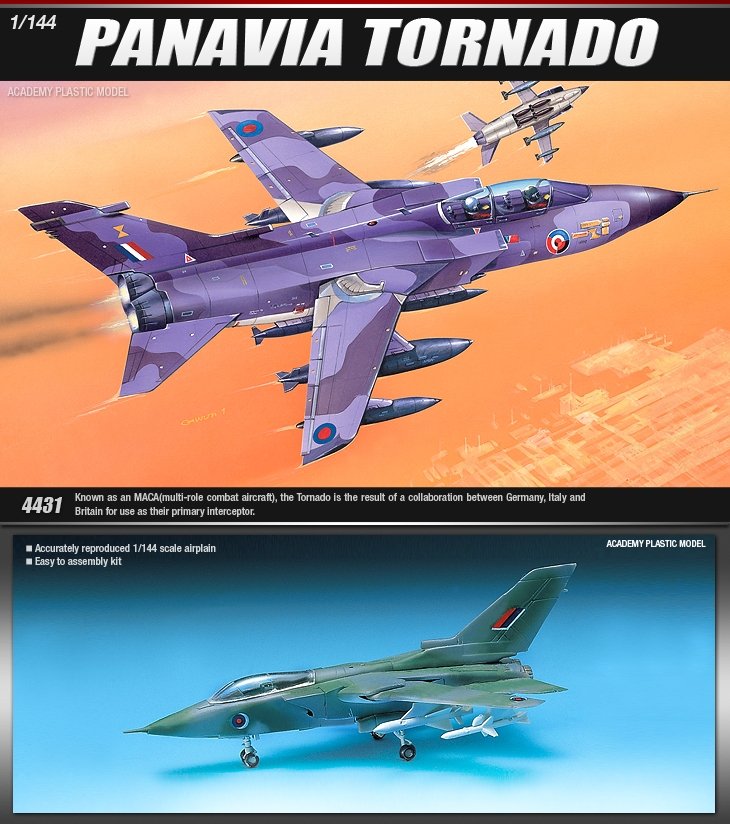 Academy 12607 PANAVIA TORNADO 200 1/144 – Bild 3