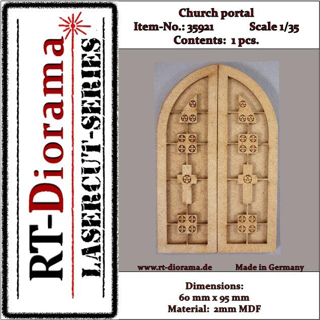 RT-Diorama 35920 Portail d'église 1/35