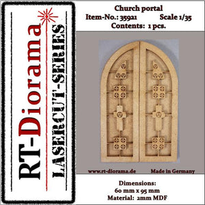 RT-Diorama 35920 Church portal 1/35