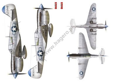 Kagero KD72009 PACIFIC P-40N WARHAWKS. Part I 1/72 – immagine 3