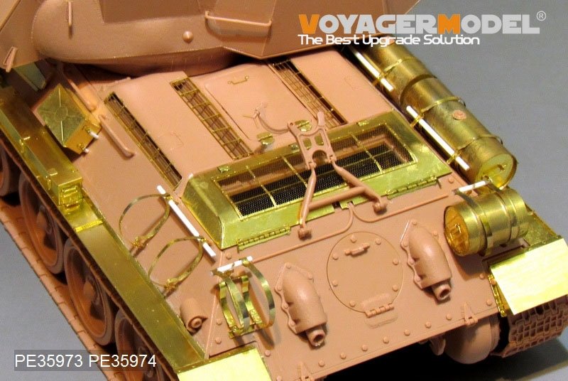Voyager Model PE35973 Egyptain T-34/122 SPG Basic For RFM 5013 1/35 – image 13