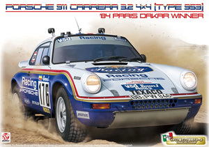 Beemax 24038 Porsche 911 Carrera 3.2 4x4 (Type 953) Paris-Dakar Winner 1984 1/24