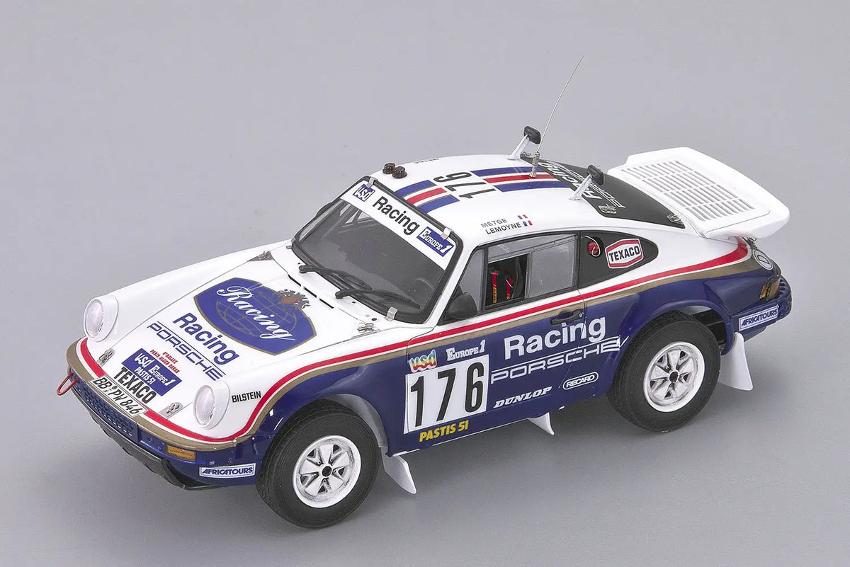 Beemax 24038 Porsche 911 Carrera 3.2 4x4 (Type 953) Paris-Dakar Winner 1984 1/24 – obrázek 8