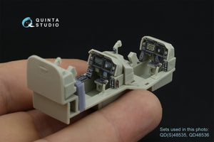 Quinta Studio QD48536 AH-1Z Zulu Cobra/Viper luminous displays 3D-Printed &amp;amp; colored Interior on decal paper (KittyHawk) 1/48 – obrázek 5