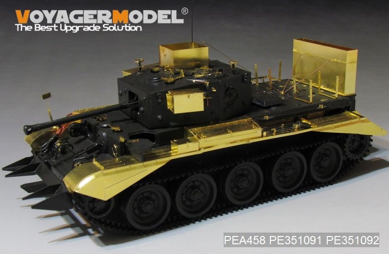 Voyager Model PEA458 WWII UK Cromwell Mk. IV/Centaur CSMk IV Deep Wading Trunks（For TAMIYA 35221/35232) 1/35 – imagen 10