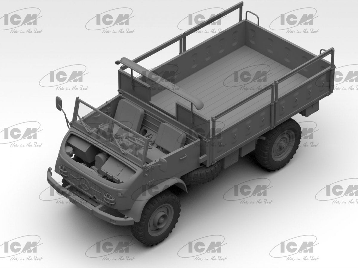 ICM 35135 Unimog S 404 German military truck 1/35 – image 4