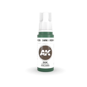 AK Interactive AK11226 DARK GREEN – INK 17ml – zdjęcie 2
