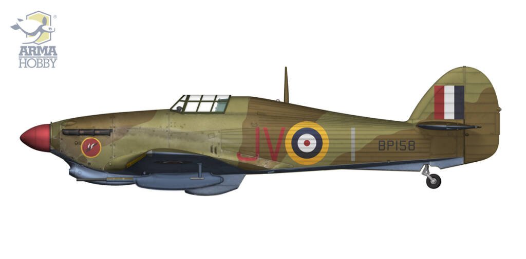 Arma Hobby 70062 Hurricane Mk II D 1/72 – image 10