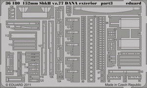 Eduard 36180 152mm ShkH vz.77 DANA exterior 1/35 Hobby Boss – image 3