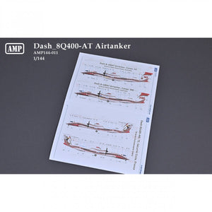 AMP 144011 Dash 8Q400-AT Airtanker - Canadian Short Range Commuter Airliner 1/144 – image 6
