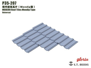ET Model P35-207 MODERN Roof Tiles Mendip Type 1/35 (roof tiles)