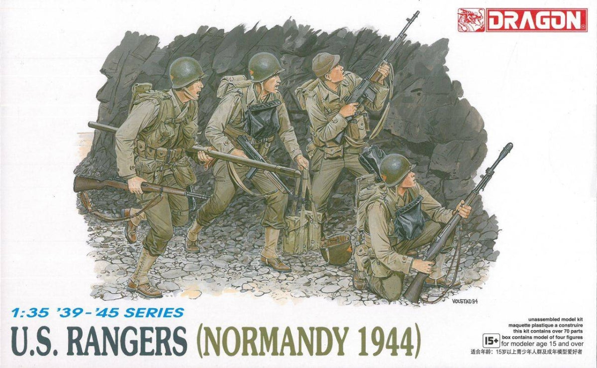 Dragon 6021 US Rangers, Normady 1944 1/35