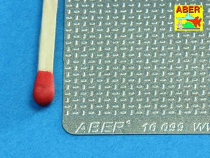 Aber 16099 WWII German pattern treadplate (Trumpeter Pz. IV) 1/16 – obrázek 3